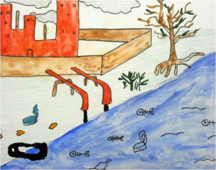 Рисунок на тему охраны воды