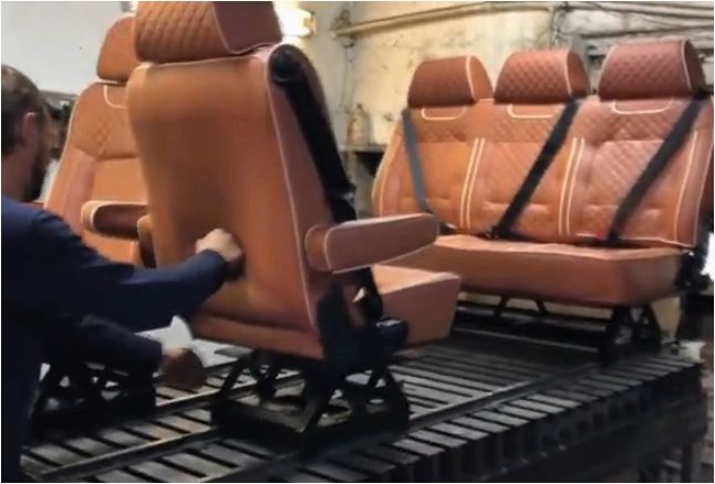 Переоборудование сидений для микроавтобусов