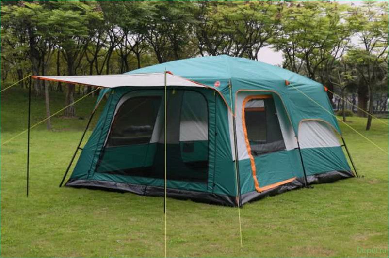 Лучшие большие палатки для комфортного и безопасного отдыха на природе