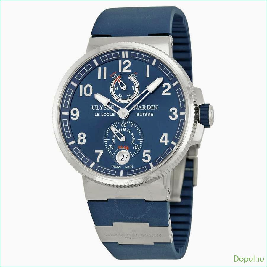 Ulysse Nardin — роскошные швейцарские часы для настоящих ценителей