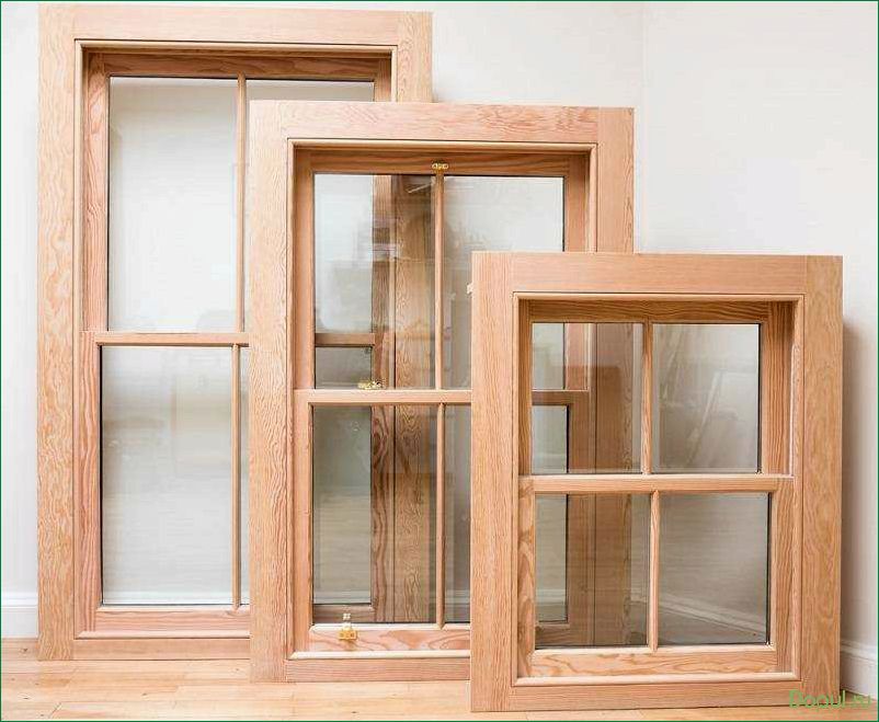 Деревянные окна со стеклопакетом: красота и функциональность для вашего дома
