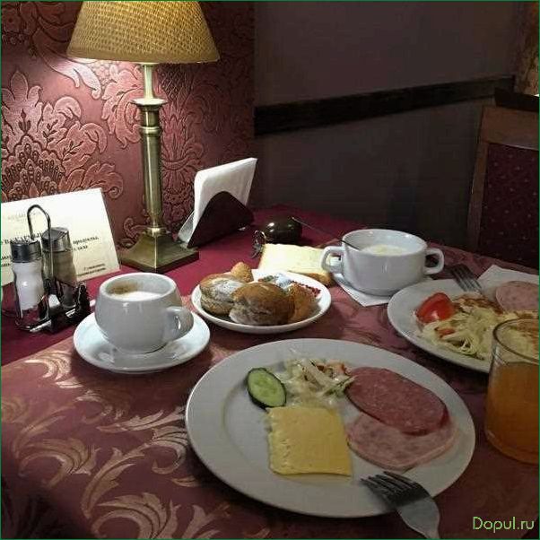 Отель в Петербурге в центре с завтраком