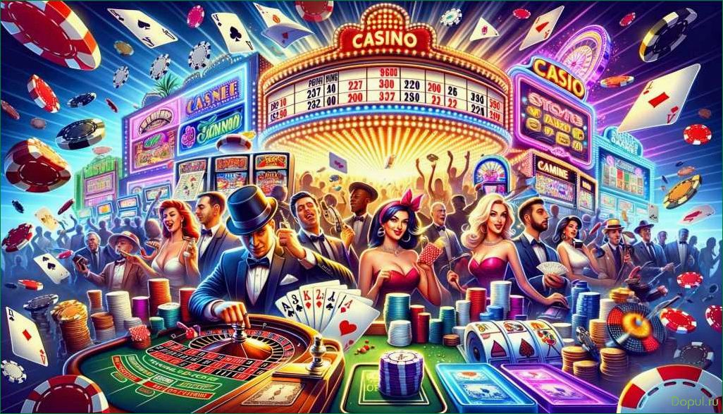 Увлекательный мир азартных игр вместе с казино Irwin casino