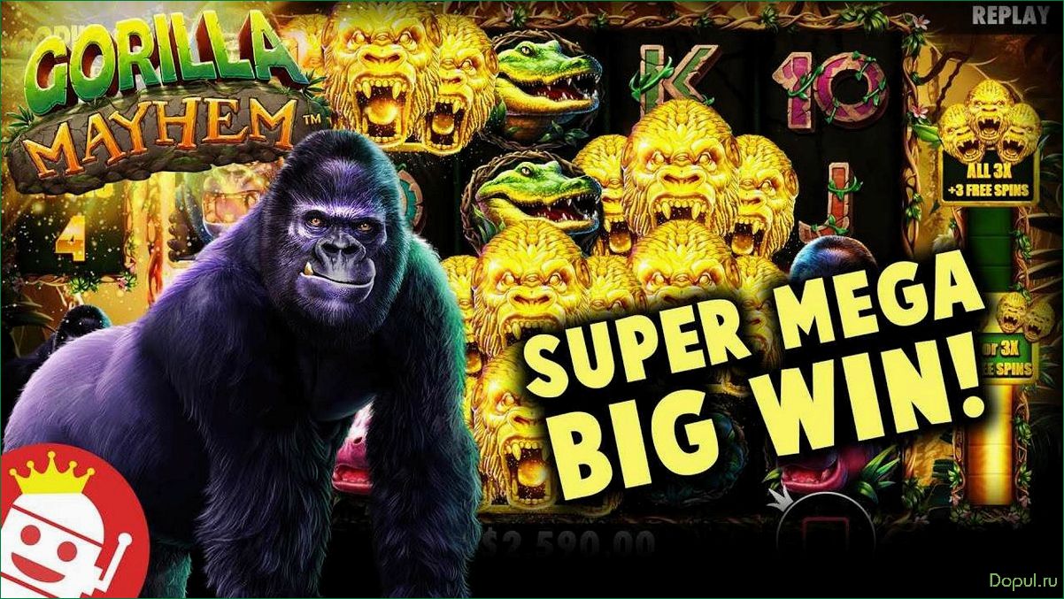 Увлекательный мир азартных игр с Gorilla Casino