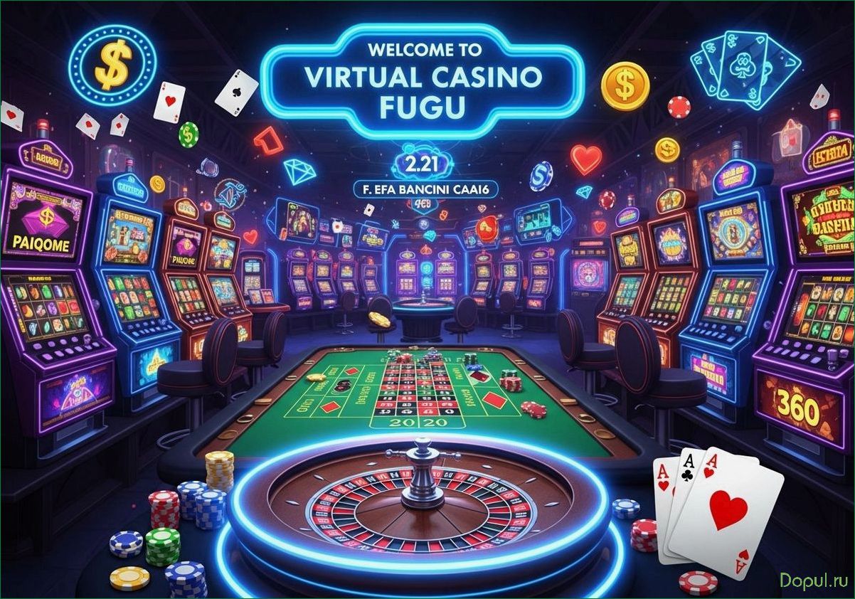 Фугу казино онлайн официальный сайт преимущества и возможности для безопасных развлечений