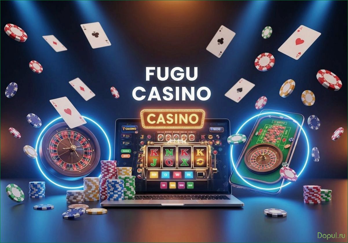 Онлайн Fugu casino официальный сайт с лучшими условиями для прибыльной и безопасной игры