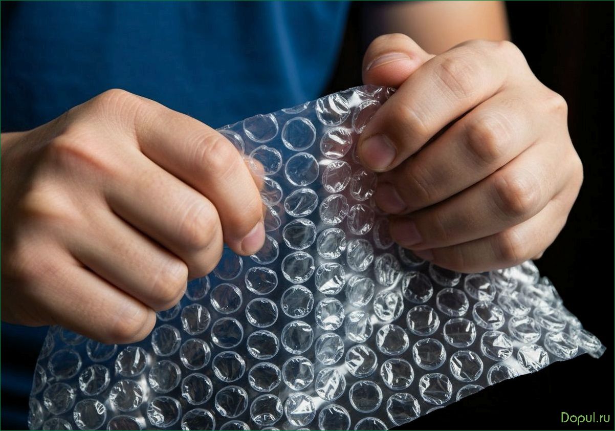 Почему лопать пузырьковую пленку так приятно?