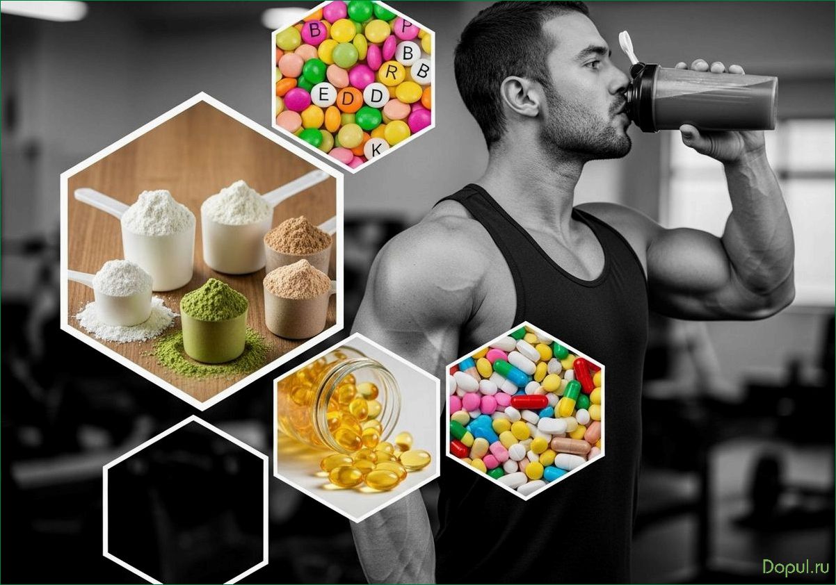 Польза спортивного питания и БАДов для повышения физической активности и улучшения восстановления организма